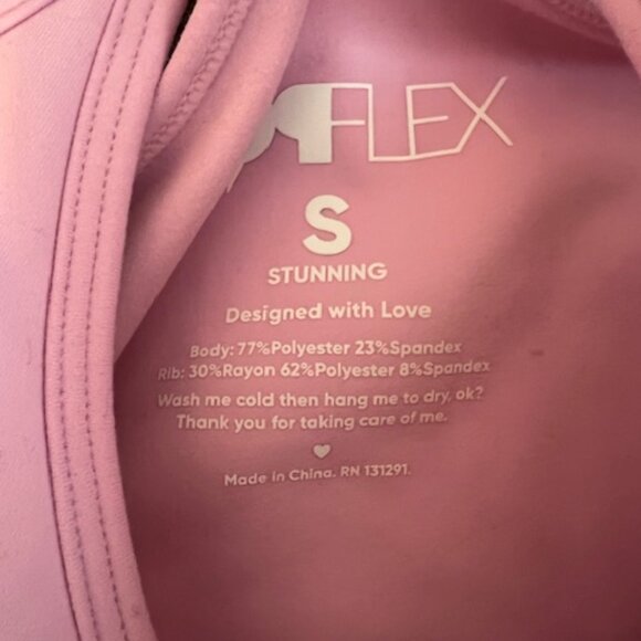 PopFlex Plié Corset Crop Bralette bubblegum Small - Picture 4 of 4